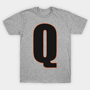 Bold in Black: Q's Defining edge T-Shirt